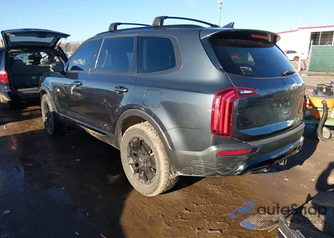 2022 Kia Telluride Ex из США, поврежденный, VIN 5XYP3DHC2NG278105